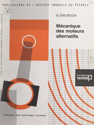 cover image of Mécanique des moteurs alternatifs